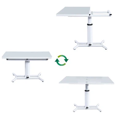 बहु-कार्यात्मक समायोज्य लकड़ी की मेज