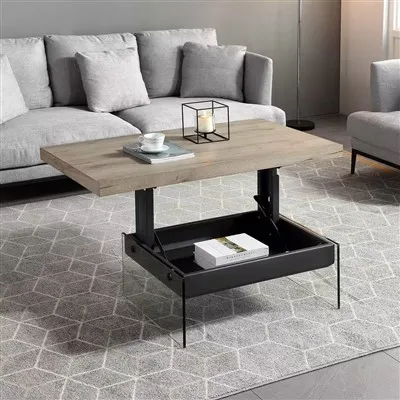 मिनिमलिस्ट लिफ्टिंग कॉफ़ी टेबल